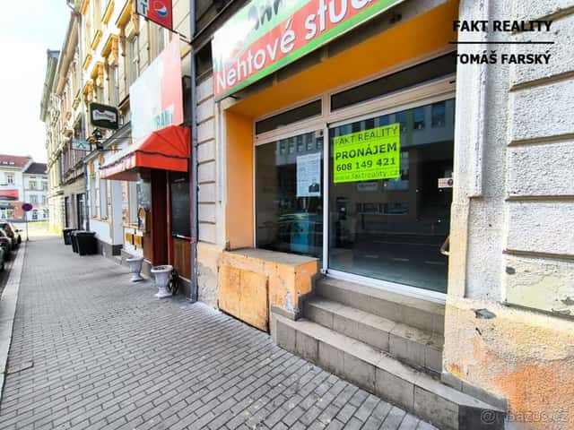 Obchodní prostory 40m2, Moskevská, Ústí nad Labem, okres Ústí nad Labem