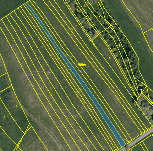 Prodej louky Valašské Klobouky 1187m2, okres Zlín