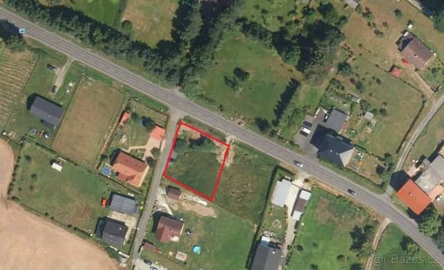 Prodej stavebního pozemku 1034 m², Stružnice - Jezvé, okres Česká Lípa