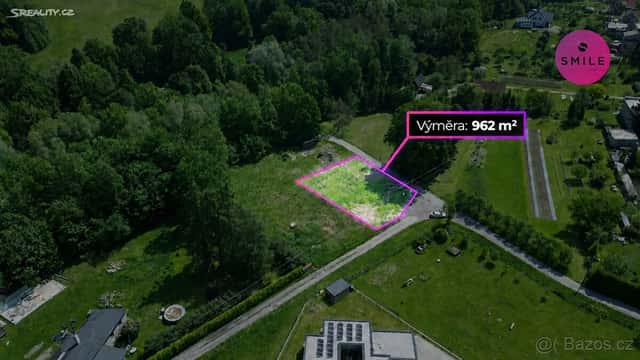 Stavební pozemek - Hukvaldy 962 m², okres Frýdek-Místek