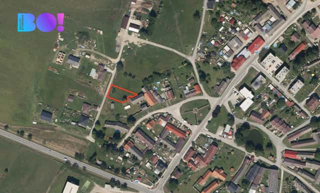 Prodej stavebního pozemku 881 m², Hospříz, okres Jindřichův, okres Jindřichův Hradec