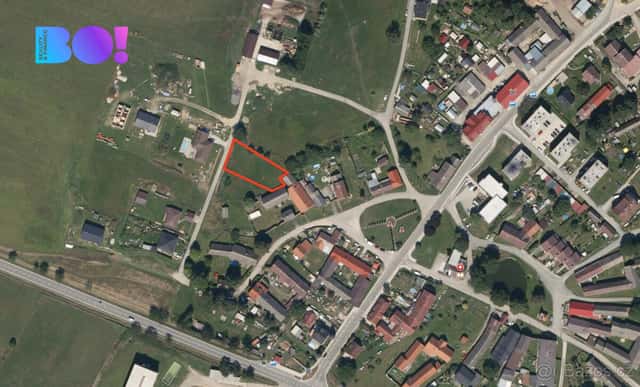 Prodej stavebního pozemku 1073 m², Hospříz, okres Jindřichův, okres Jindřichův Hradec