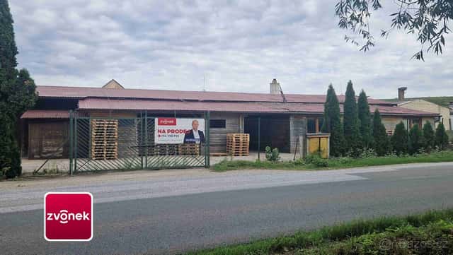 Prodej výrobního objektu s pozemkem 2 890 m², Louka, okres Hodonín