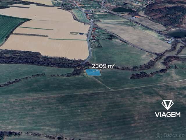 Pole 2 309 m², okres Prostějov