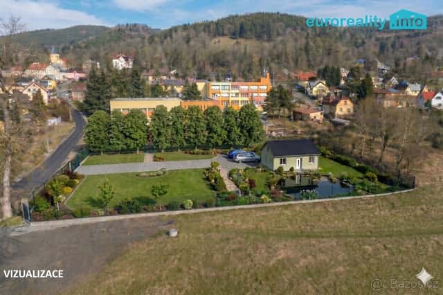 Stavební pozemek 2 606 m² s platným stavebním povolením – Lá, okres Cheb