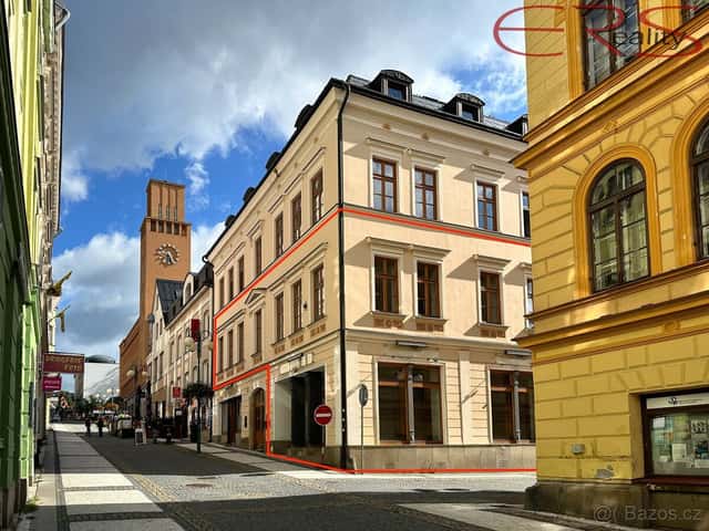 Obchodní prostor 342 m², Jablonec nad Nisou - centrum, okres Jablonec nad Nisou