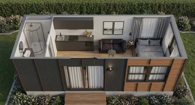 TinyHouse, Glamping, Chata, Bydlení, Domek, okres Znojmo