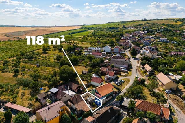 Prodej stavebního pozemku 118 m² Polešovice, okres Uherské Hradiště