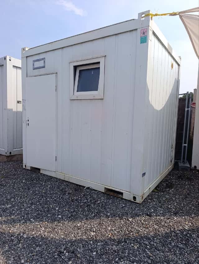 10ft Sanitární kontejner, WC, sprcha, umývárna 3x2,5m, okres České Budějovice