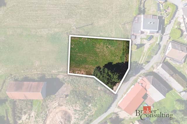 Prodej, pozemky/bydlení, 1091 m2, Svatá Barbora , Radnice, R, okres Rokycany