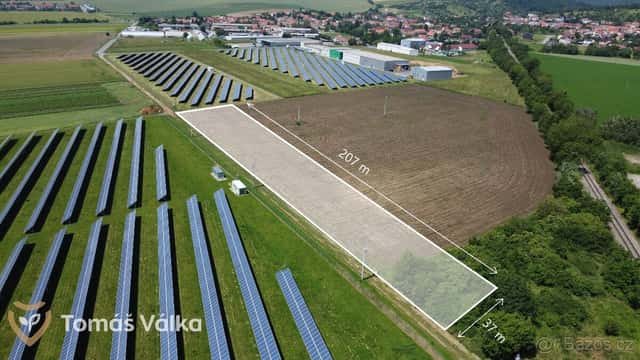 Pozemky v rezervě pro výrobu a skladování – Pozořice 7086 m2, Brno venkov, okres Brno-venkov
