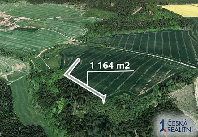 Pole 1 164 m², okres Kutná Hora