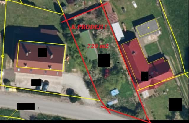 STAVEBNÍ PARCELA 720m² – Bratřice u Tábora/Pacova Zasíťovaný, okres Pelhřimov