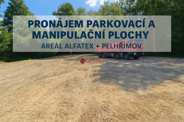 Pronájem parkovacích a manipulačních ploch – areál ALFATEX,, okres Pelhřimov