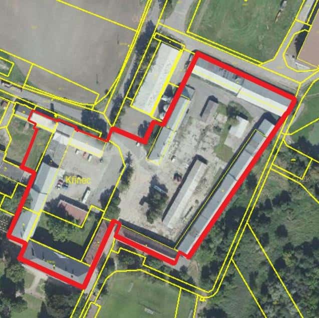 Výrobní, skladový, ubytovna, areál cca 30000m2, okres Nymburk