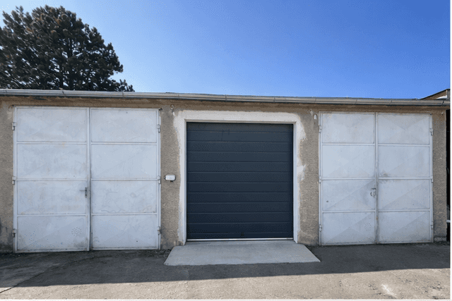 Pronájem MAXI garáže 3×9 m – vrata 3 m – Uničov–elek. 400V, okres Olomouc