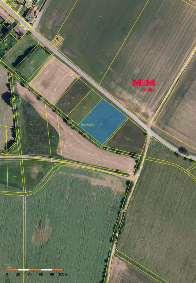 Prodej pole v Senoradech, okres Třebíč