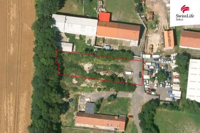 Pronájem komerčního pozemku 1100 m2, Červený Újezd, okres Kladno