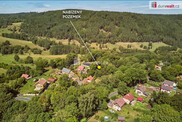 Prodej stavebního pozemku Kfely u Horního Slavkova, okres Sokolov