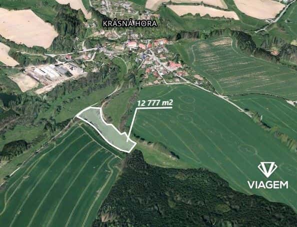 Pole 12 777 m², okres Havlíčkův Brod