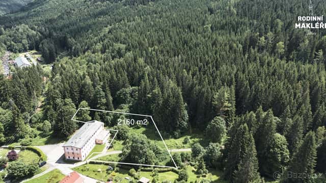 Pozemek s projektem malé vodní nádrže, 2160 m2, okres Jablonec nad Nisou