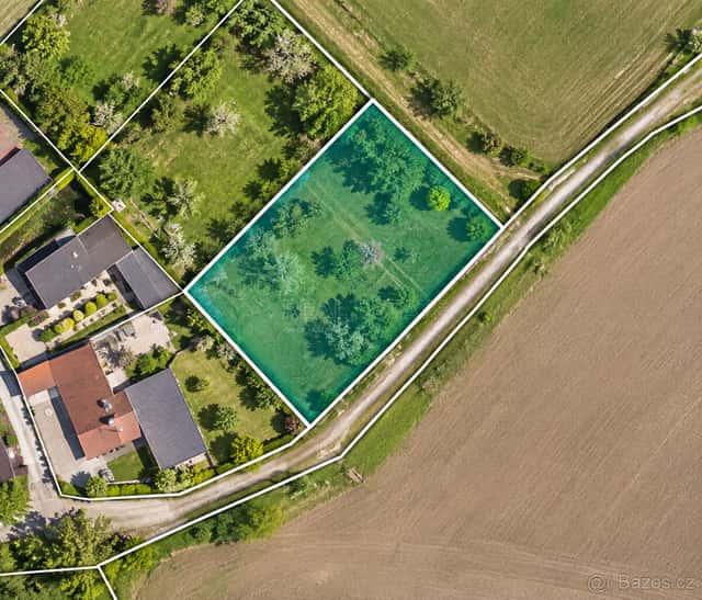 Prodej, zahrada 823 m², Medlov -Hlivice, okres Olomouc