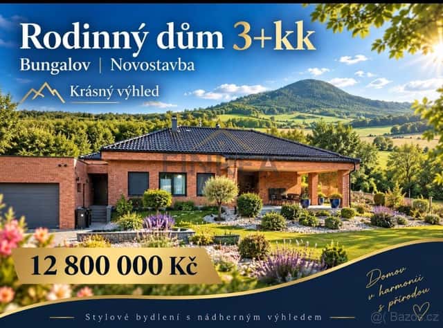 Prodej rodinného domu 3+kk, Štrbice, okres Teplice
