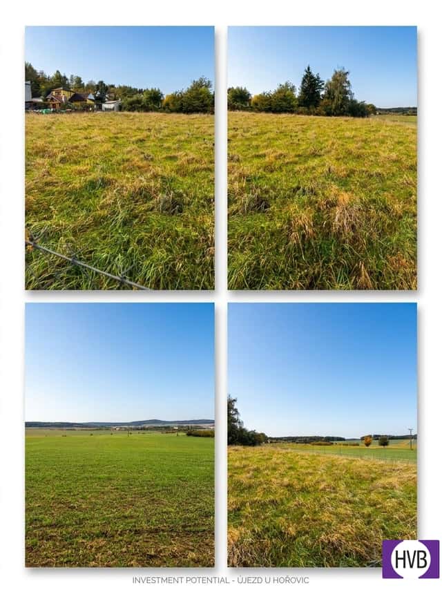 Prodej pozemku s investičním potenciálem 2 165 m² – Újezd u, okres Beroun