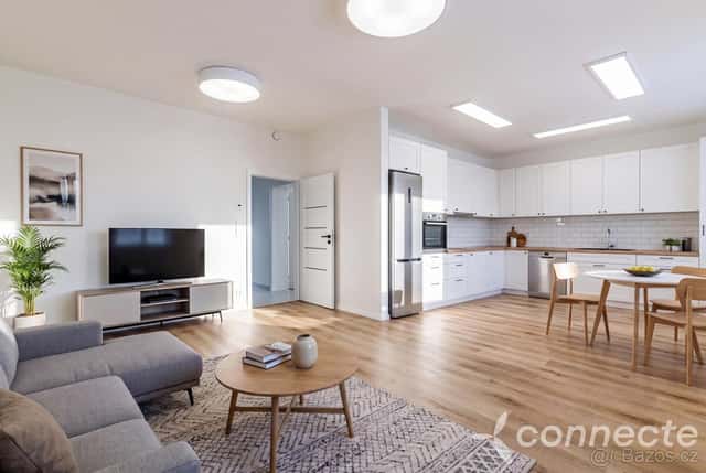 Prodej bytu 3+kk 76,55 m2 s předzahrádkou, Praha - Ďáblice, Praha 8