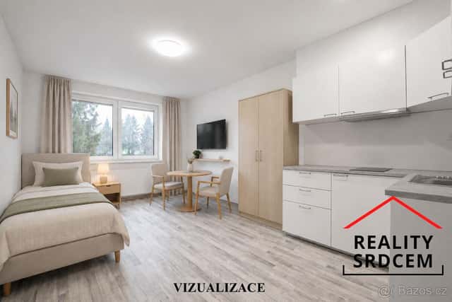 Pronájem bytu pro seniory 1+kk, ul. Radotínská, Bílovec, okres Nový Jičín