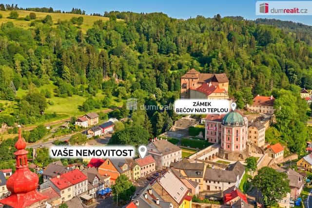 Prodej komerčního objektu přímo u státního hradu a zámku Beč, okres Karlovy Vary