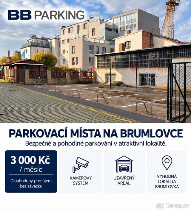 Parkovací stání Praha 4, Michle, Brumlovka, Praha 4