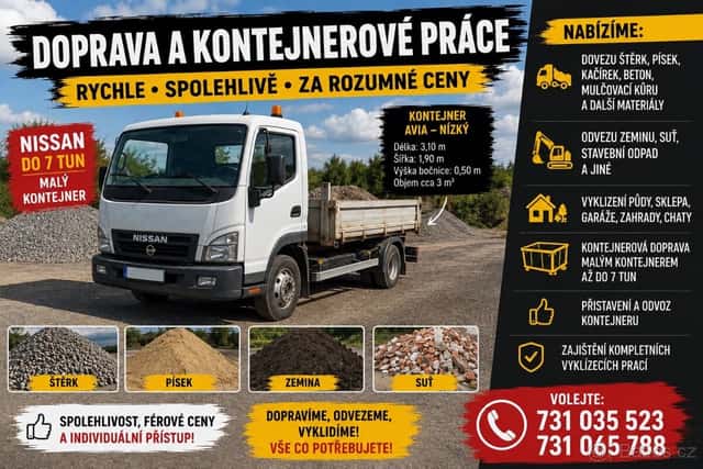 Nabízím, okres Mladá Boleslav