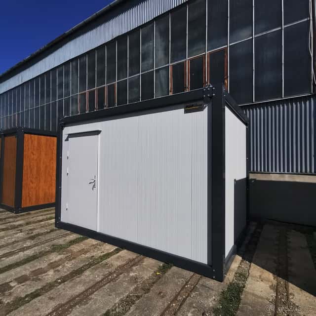 Skladovací kontejner PMP-K o rozměru 2,4 x 4 m, okres Vyškov