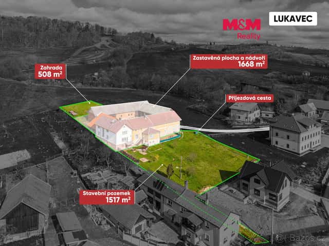 Prodej zemědělské usedlosti, 600 m², Fulnek, okres Nový Jičín