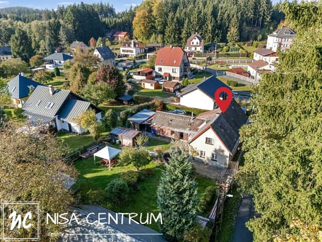 Prodej rodinného domu 150 m² se zahradou o velikosti 716 m², okres Jablonec nad Nisou