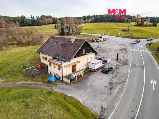Prodej obchodu, restaurace, 160 m², Zbytiny, okres Prachatice