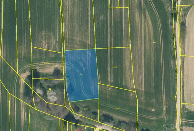 Prodej pole 2088 m², okres Pelhřimov