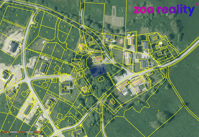 Prodej, stavební pozemek, 880 m2, Kovářov, Frymburk, okres Český Krumlov