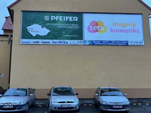 pronájem billboardu, okres Klatovy