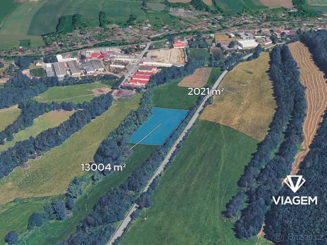 Spekulační - komerční a ostatní 15 025 m², okres Přerov