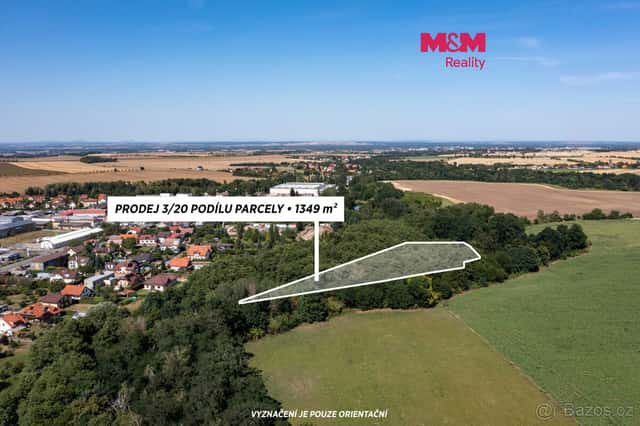 Prodej komerčního pozemku, 1349 m², Praha 9-Vinoř, Praha 9