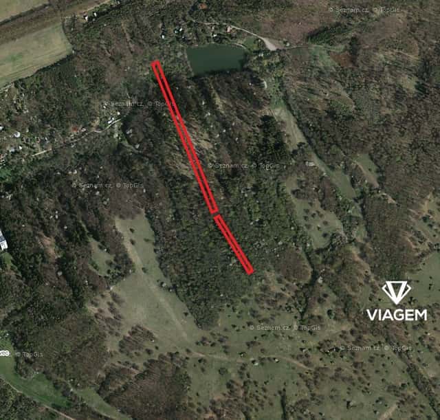Les 3 779 m², okres Hodonín