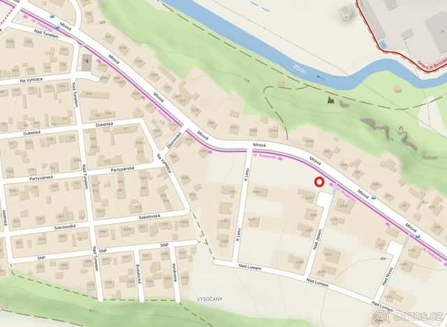 Stavební pozemek na prodej - 1391m2, Havlíčkův Brod,Vysočany, okres Havlíčkův Brod