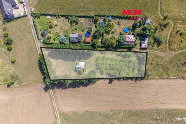 Prodej pozemku k bydlení, 2434 m², Křenek, okres Praha-východ