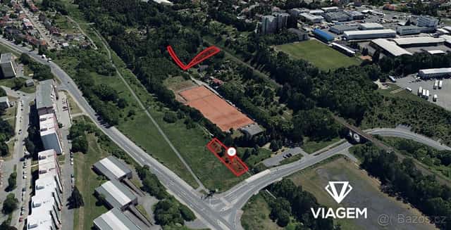 Pole 1 598 m², okres Plzeň-město