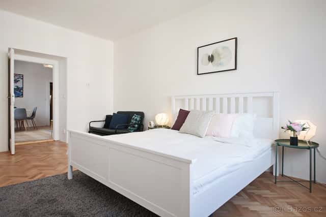 Prenájom svetlého zariadeného bytu 2+1, 49 m², Praha 7, Praha 7