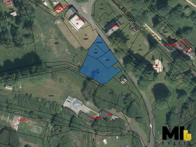 Prodej stavebních pozemků v obci Dolní Paseka o celkové výmě, okres Cheb