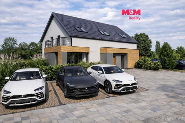 Viladomy Voděrádky, dispozice 5+kk, 111m2 se zahradou A/A, okres Praha-východ