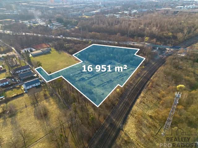 Prodej pozemku 16 951 m2 Ostrava- Kunčičky, okres Ostrava-město